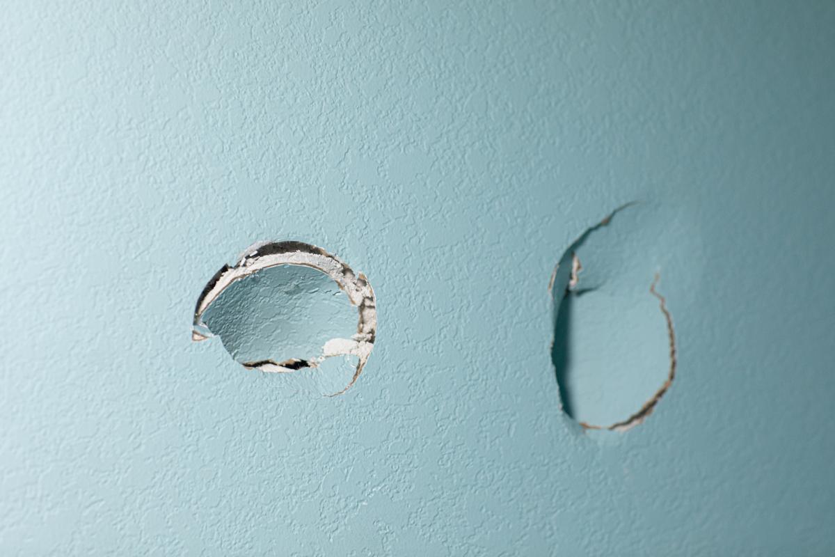 How To Patch A Large Hole In Drywall