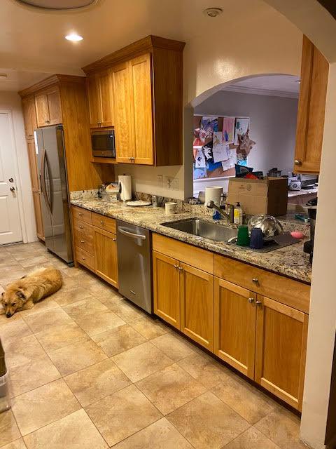 Traditional Wood Cabinets Before Their Makeover