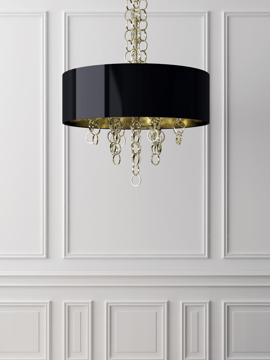 A Glamorous Chandelier For Your Bedroom