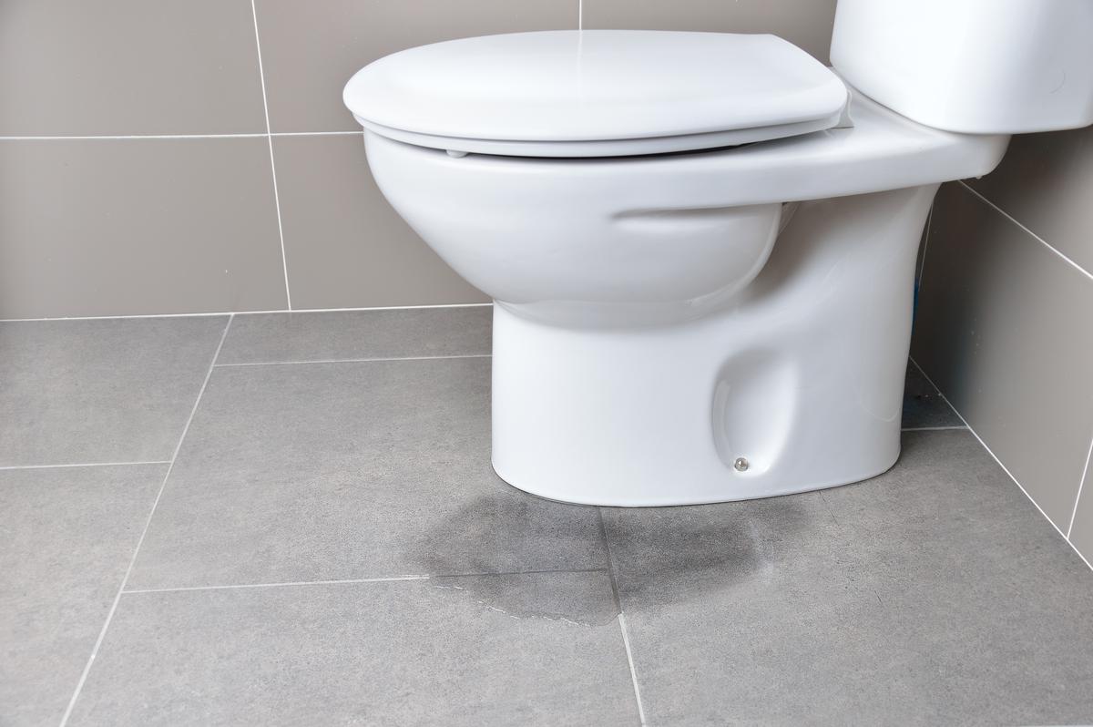 A Leaking Toilet Can Lead to Ceiling Damage