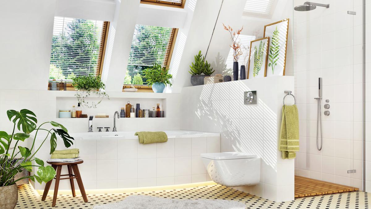 A Small Bathroom Needs As Much Natural Lighting As You Can Get