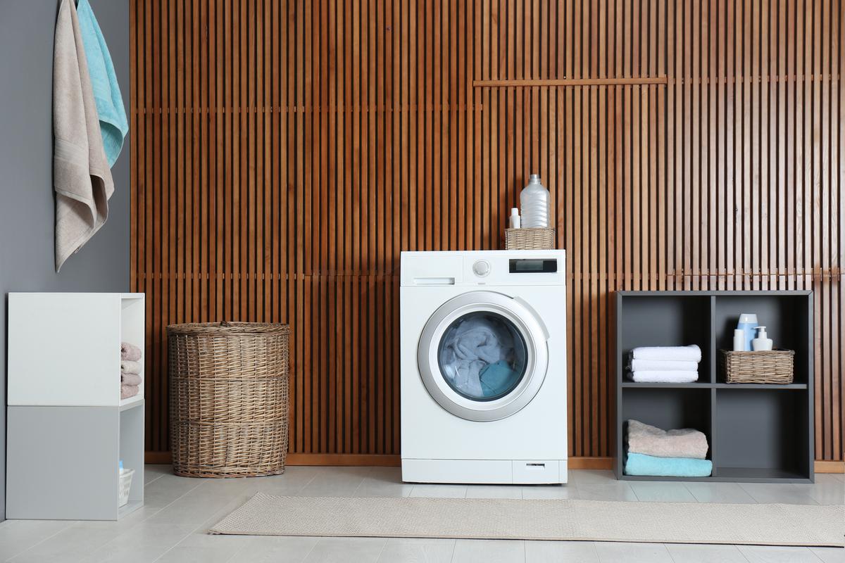 A Stylish Laundry Room Is a Great Addition