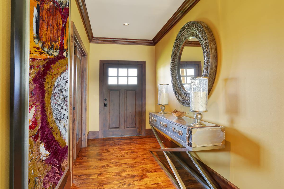 Antique console tables are ideal for creating a timeless aesthetic in your foyer.