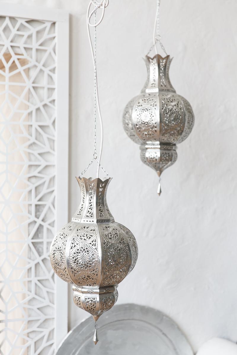 Charming accessories make up an integral part of Moroccan chic homes.