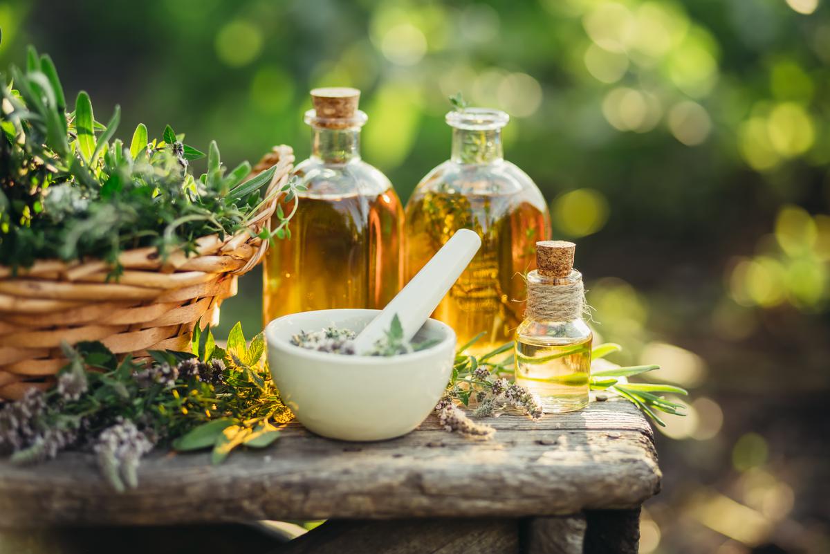 Spa botanicals are typically potent essential oils made from various herbs and are perfect at overpowering bad smells.