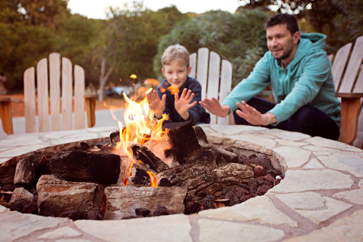 Firepits are a simpler and more affordable option well worth considering.