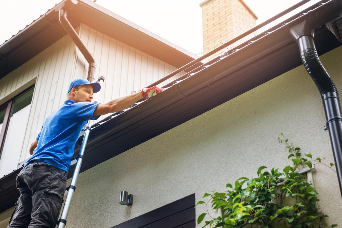 Gutter cleaning is crucial for keeping your gutters working properly and preventing roof leaks.
