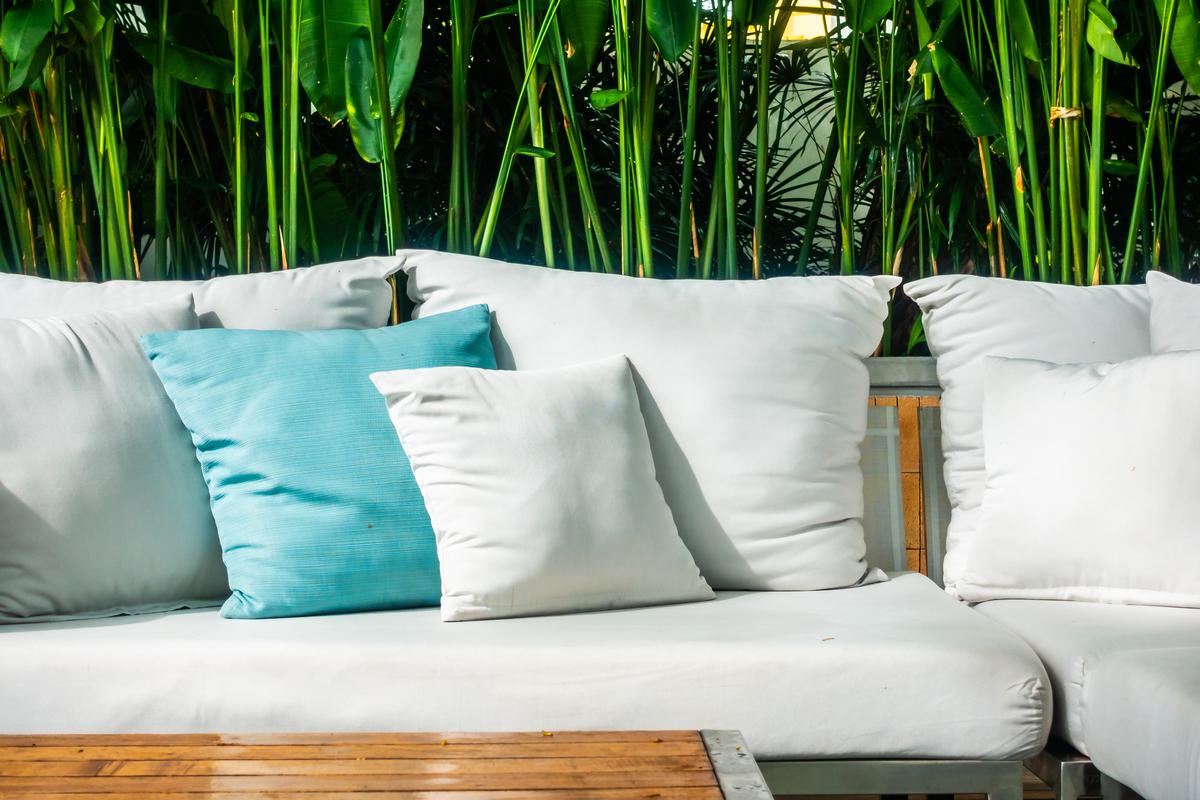 Try your hand at building your very own Wayfair couch for your patio.