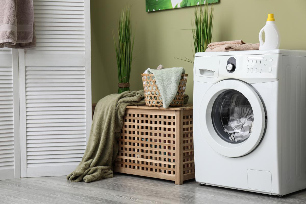 The closer your laundry room to your bedroom, the easier it will be to clean your surroundings.