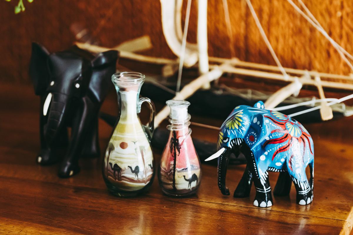 With cluttercore, interior design is a continuous project.