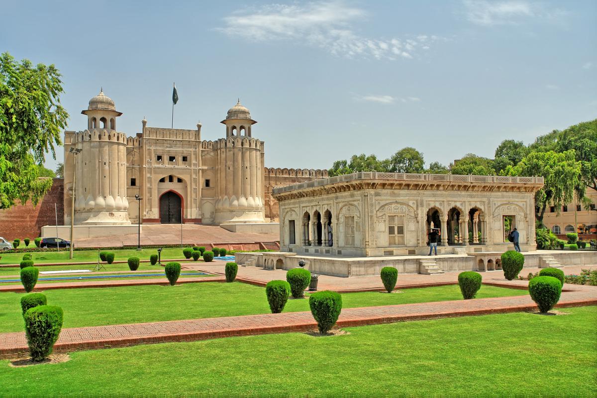 The Lahore Fort is an excellent example of Mughal architecture.