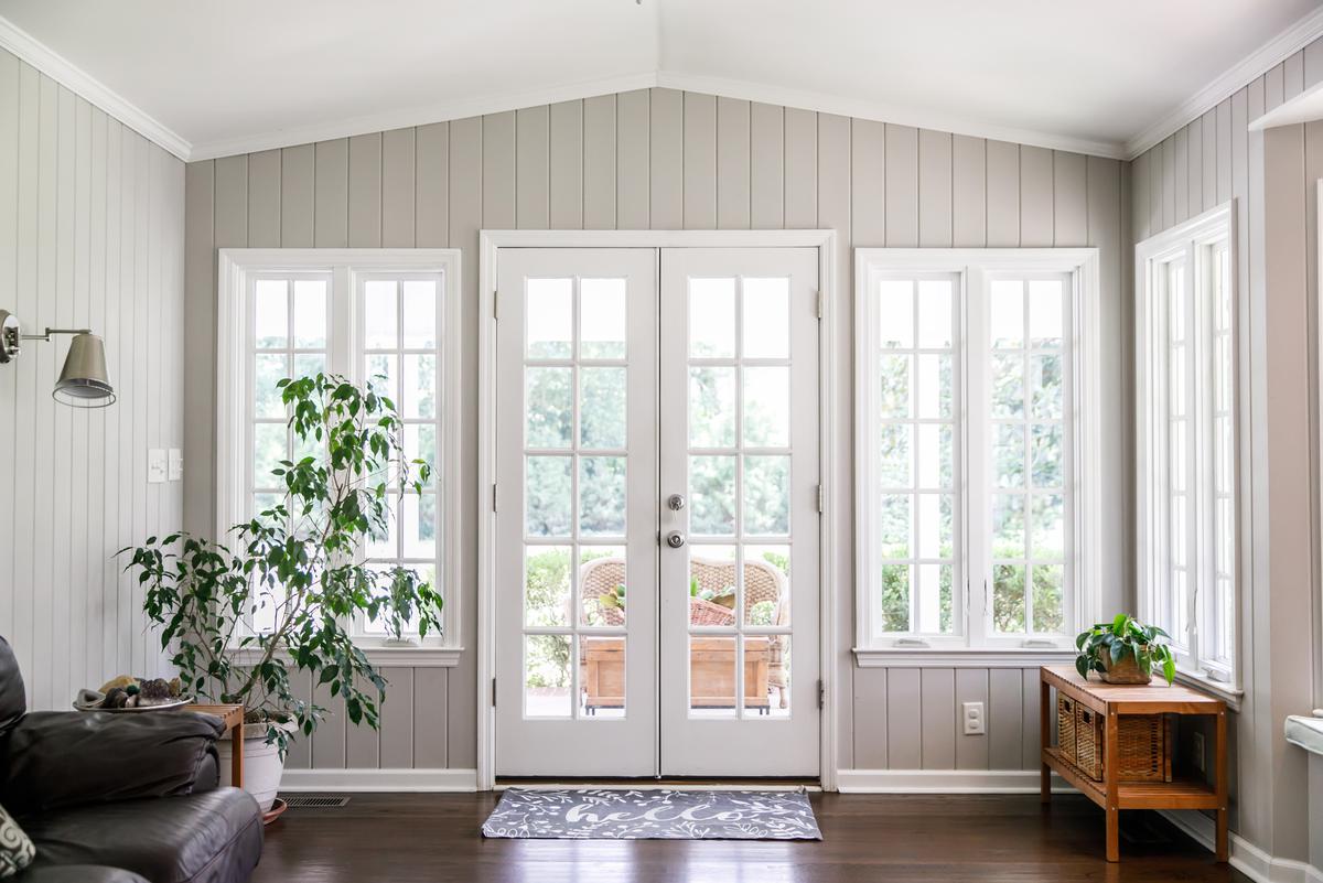 Take thorough measurements before installing French doors so you can ensure everything will fit correctly.