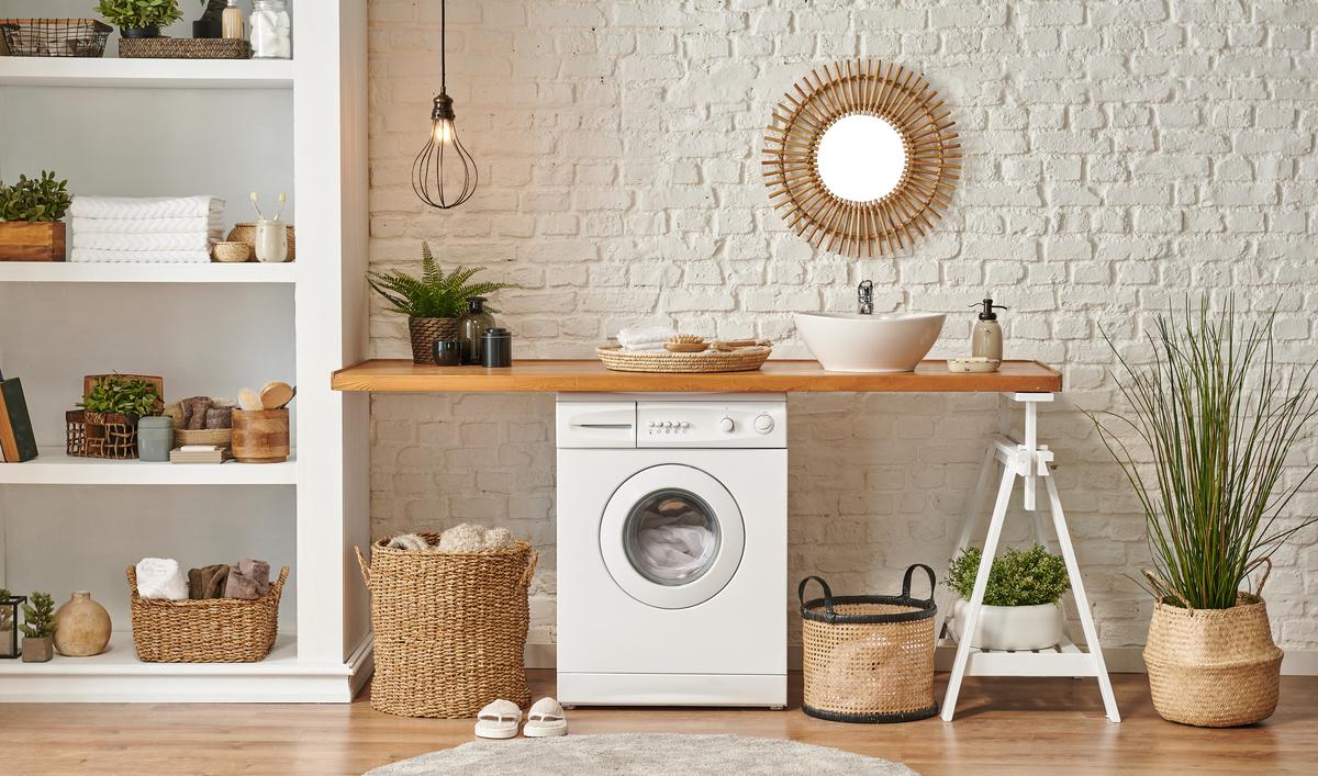 Infusing personality: Transform the laundry room into a space that reflects your unique style.