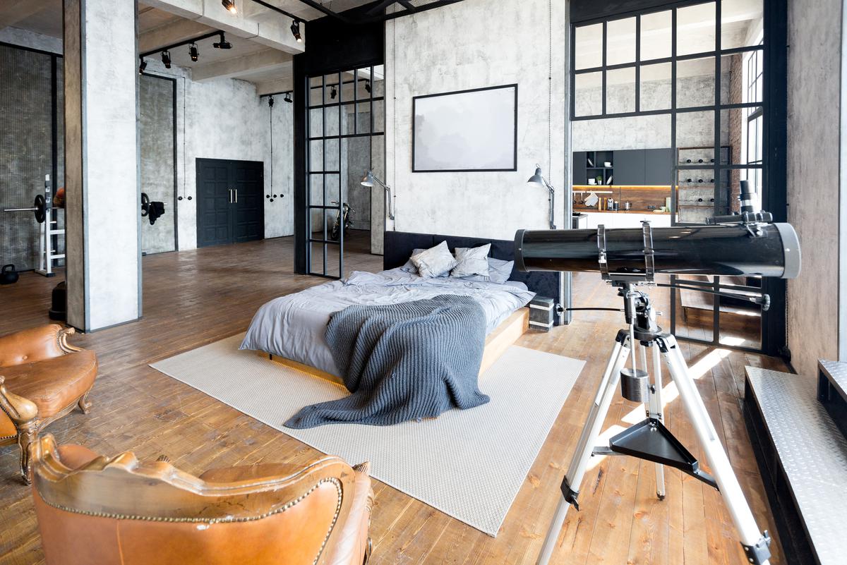 Converting an idle room into a stylish loft allows you to use your luxury home to its full potential.