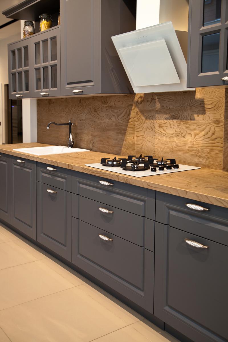 Sticking with a neutral color for your cabinets ensures that they will always remain in style.