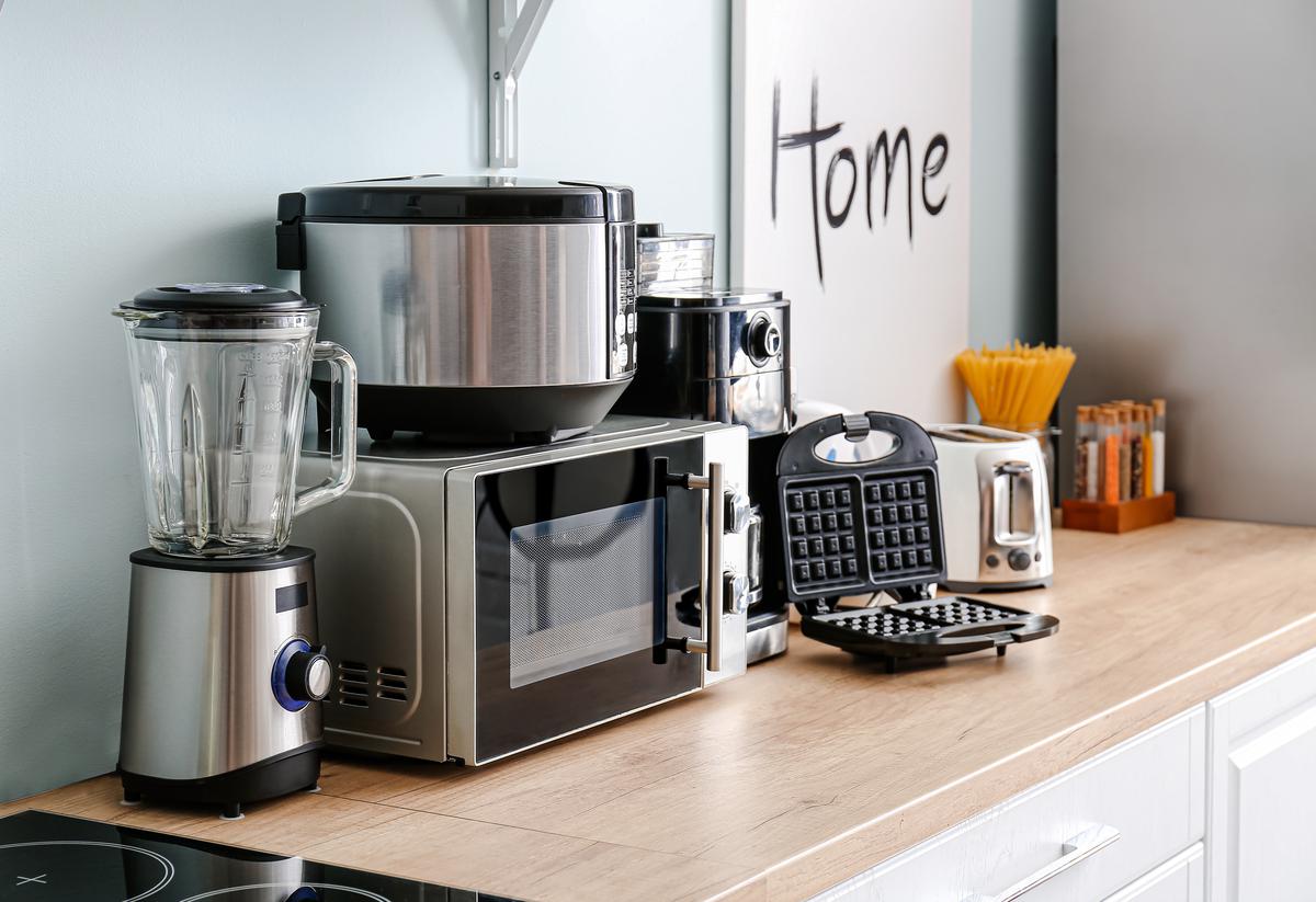 Many new kitchen appliance models often feature a modern and elegant design.
