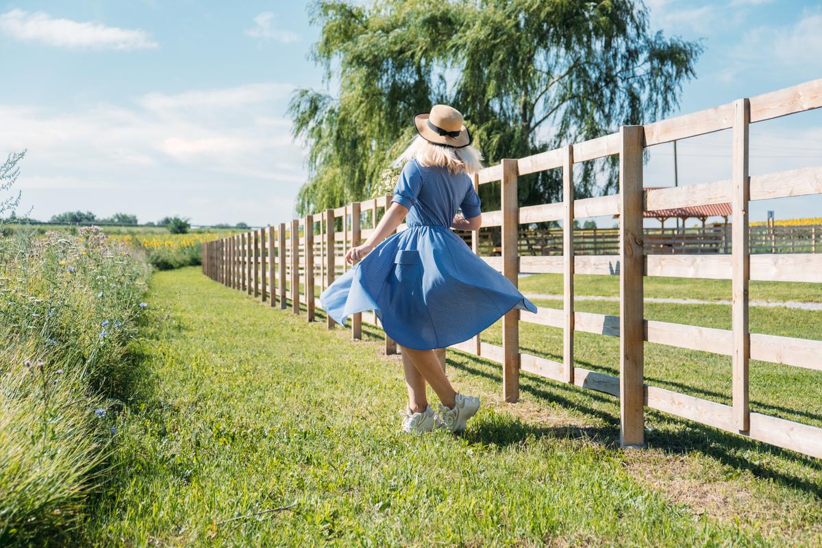 Cottagecore is about getting back in touch with nature.