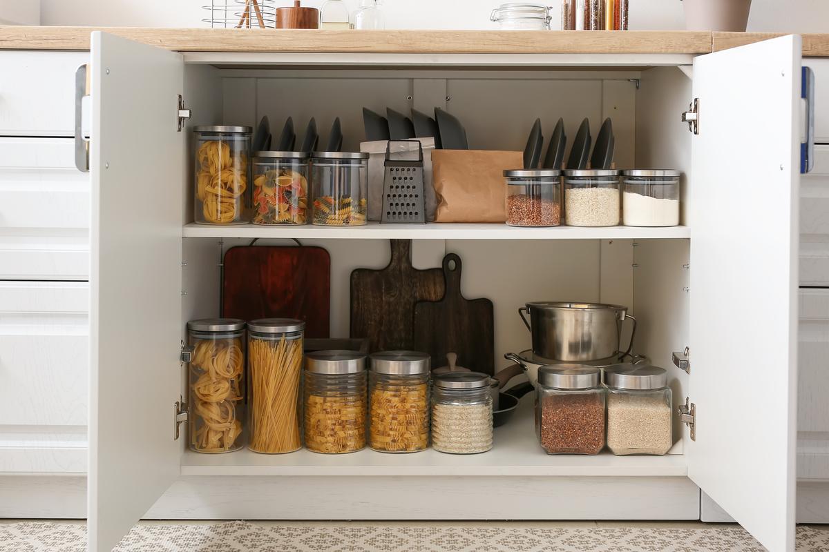 Make sure to account for practicality when shopping for new cabinets.