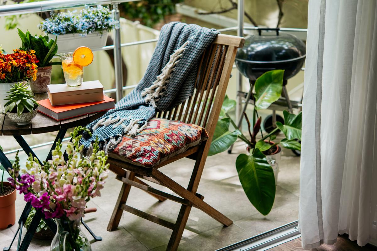 A breathing space can create a balance among all the beautiful chaos.