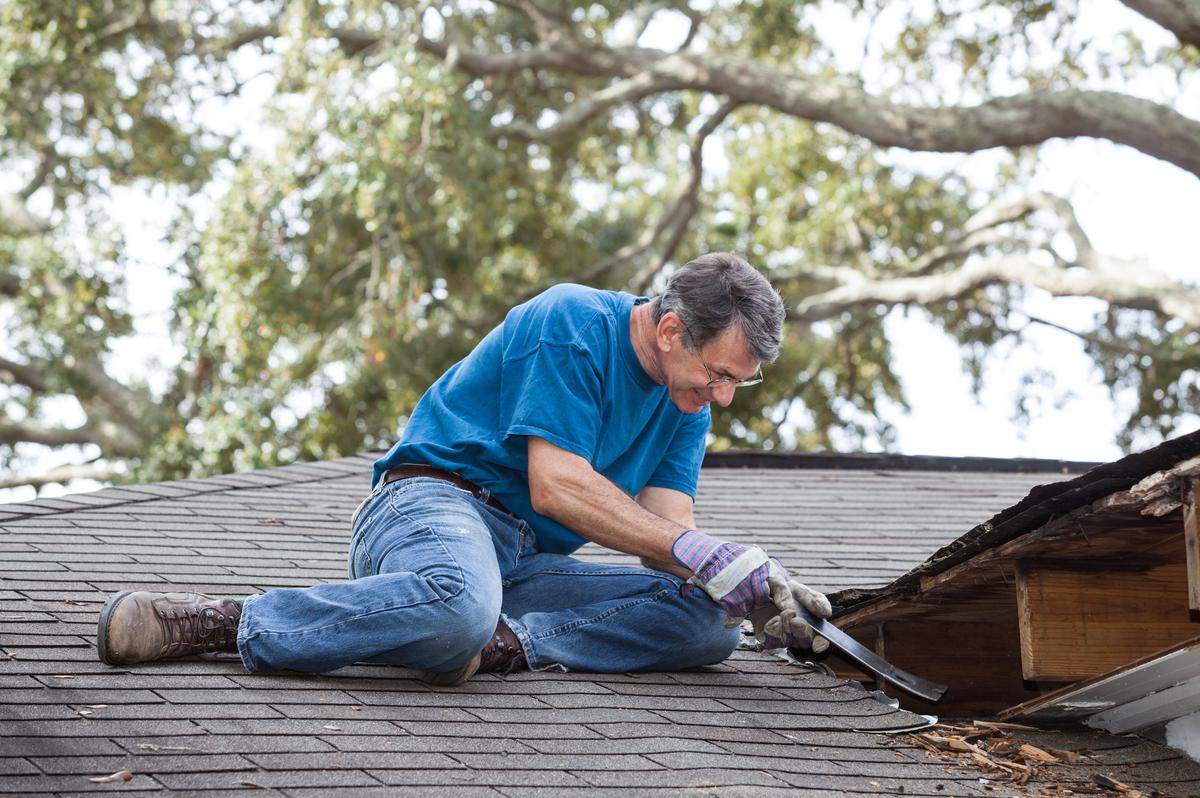 Any roof repairs should be done before winter sets in.