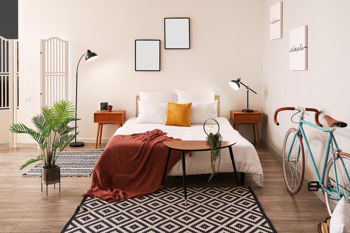 Scandinavian lamps work well in just about any space.