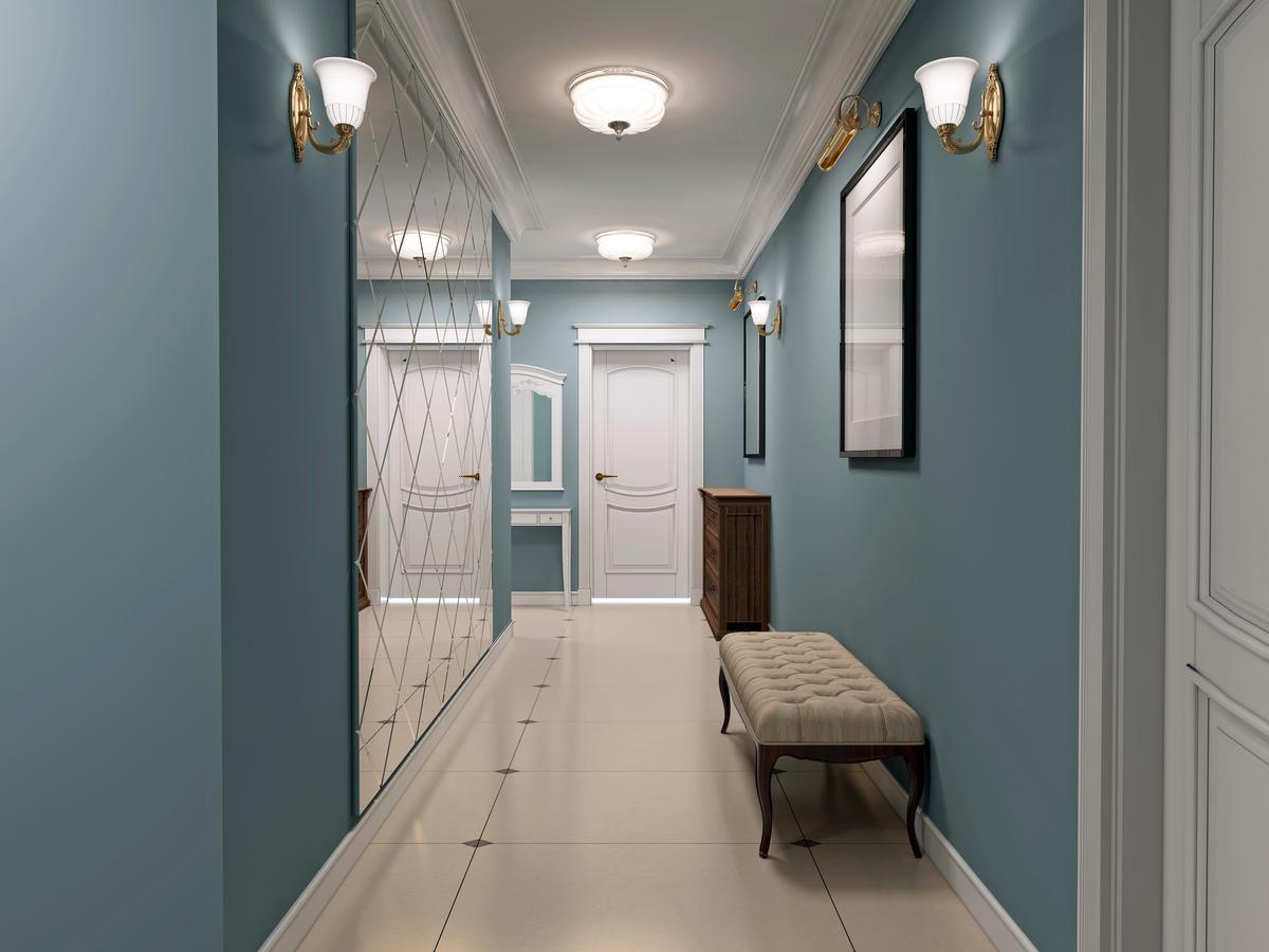 Consider making a statement in your entryway with classic sconces.
