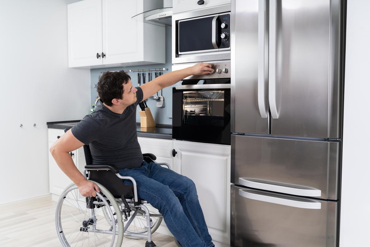 Appliances Can Be Difficult to Use if They Are Mounted Too High