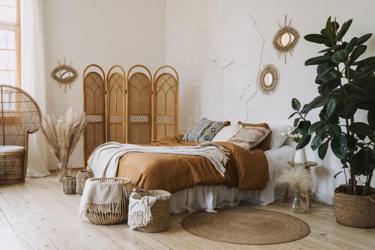 Bohemian Flair Spices up Even the Oldest Master Bedroom