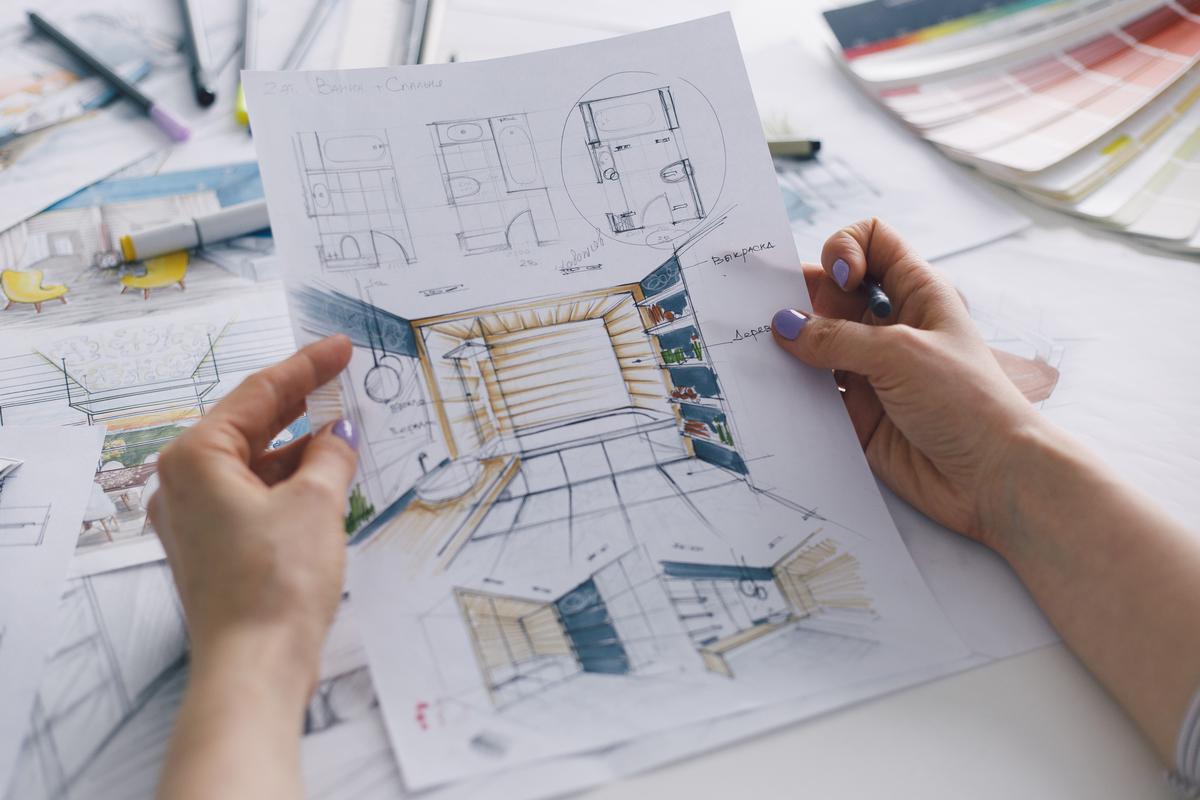 Although it entails a larger budget, there are numerous advantages to bringing an interior designer on board your bathroom remodel; they can even help you determine where it’s worth cutting costs.