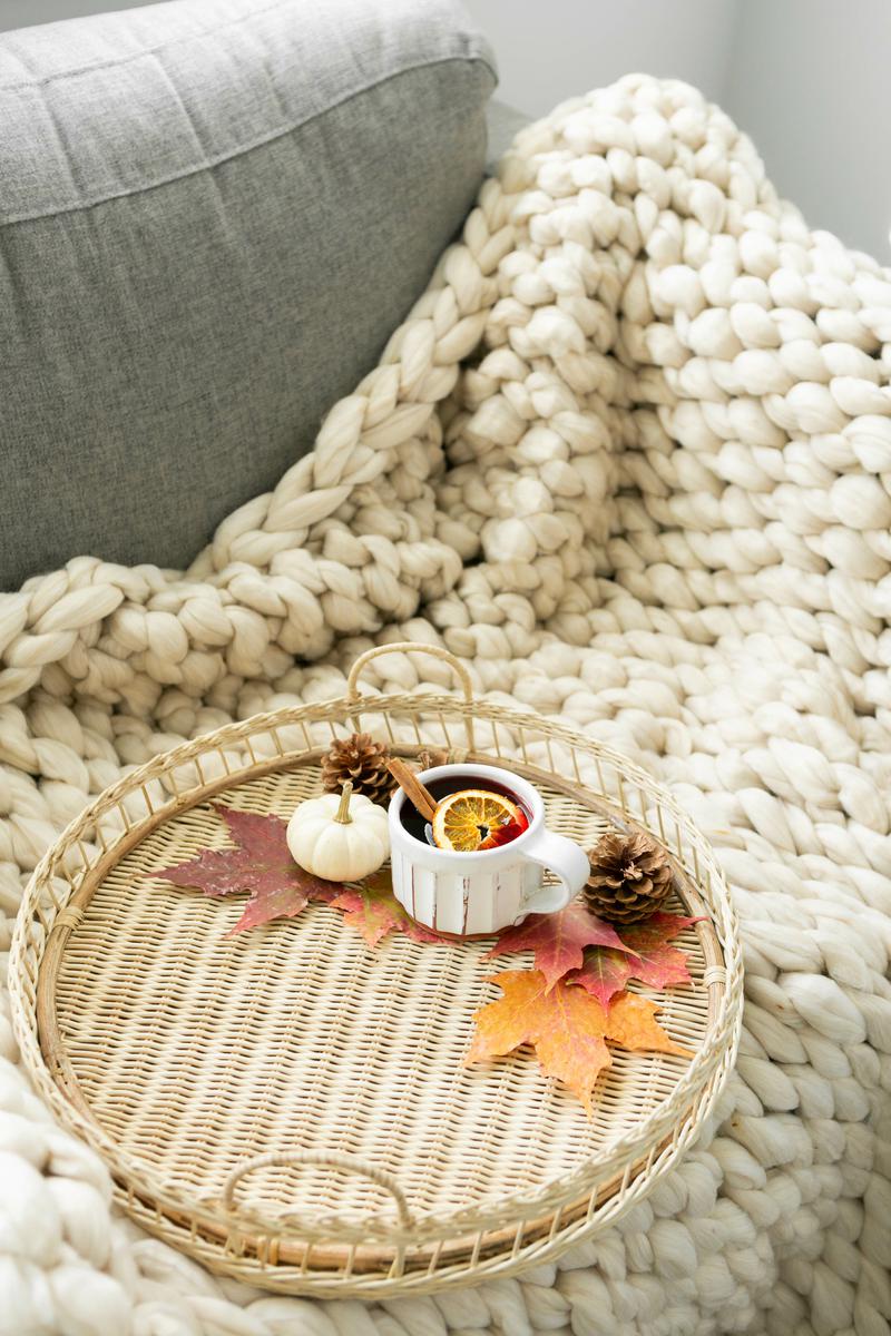 Comfort Solutions for the Colder Months Include Chunky Blankets