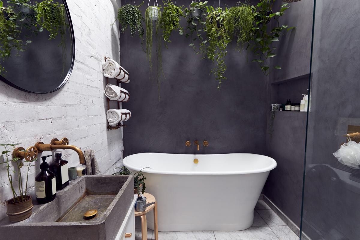 Concrete Bathroom Vanity Tops for a Modern Farmhouse Style