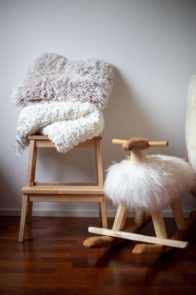 A rocking sheep is essentially a Scandinavian version of a rocking horse.