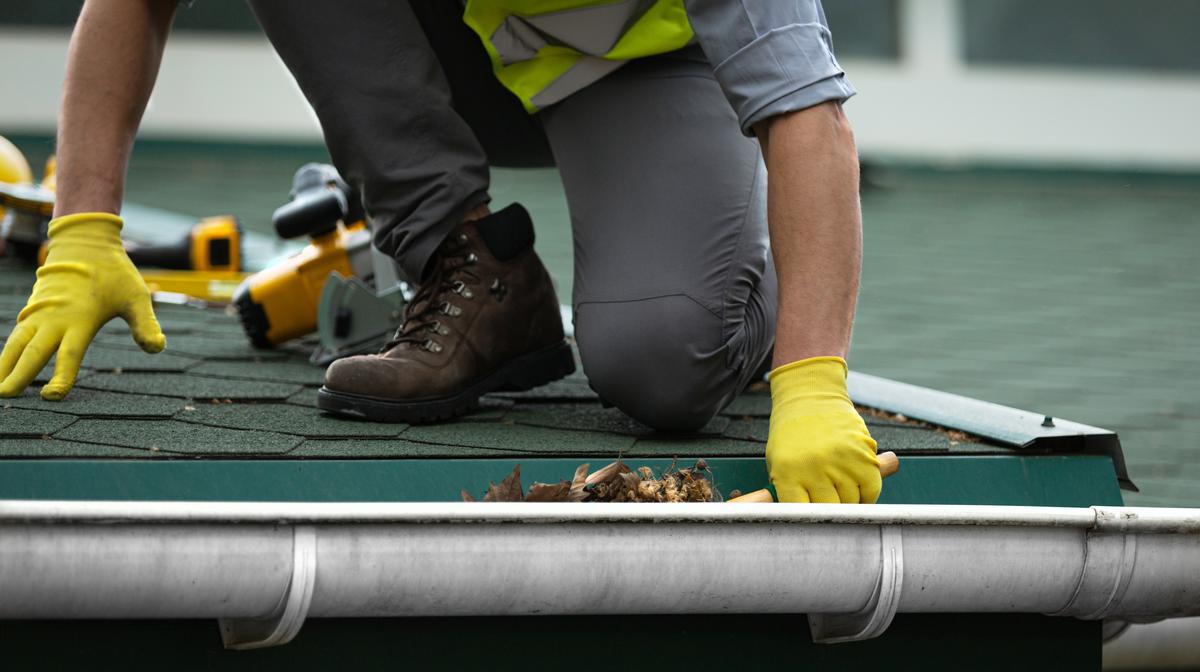 Clogged gutters can cause more problems than just water pooling and may damage the roof structure or cause mold growth.