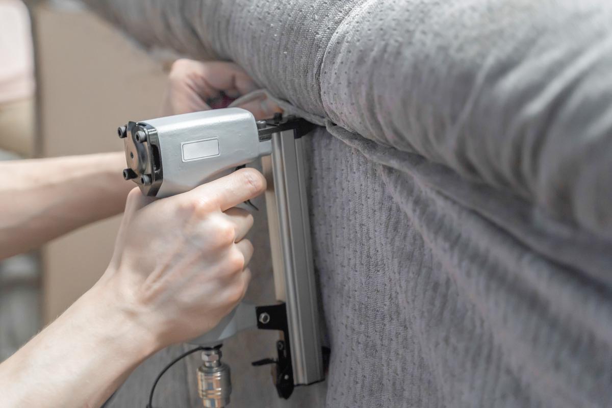 How to Attach New Upholstery to Make It Smooth and Even