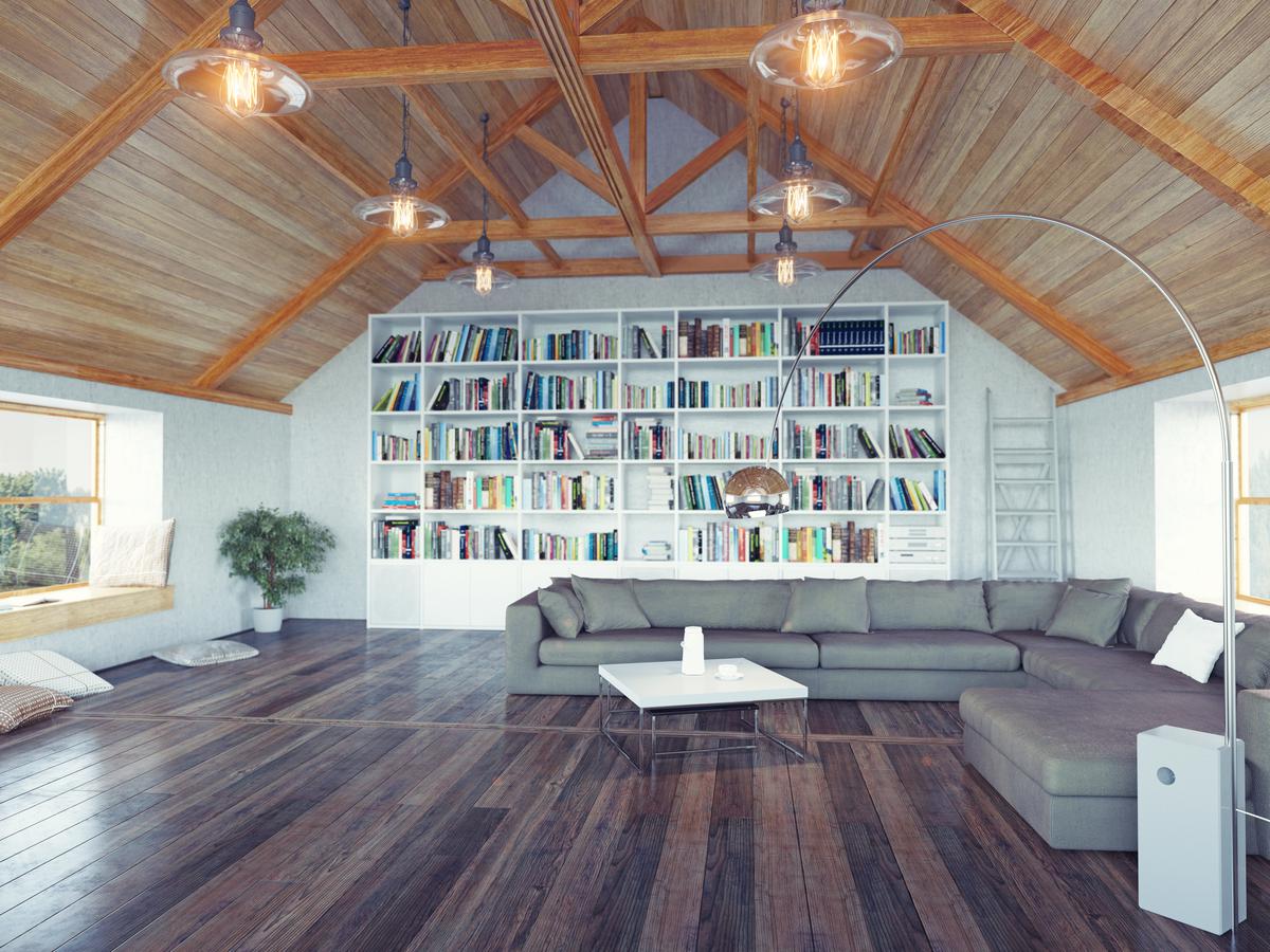 How to Turn Your Attic Into a Library