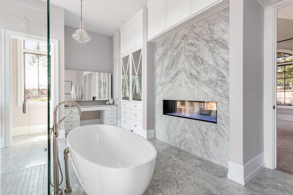 If You Want All the Luxurious Additions and a Fire While You Soak
