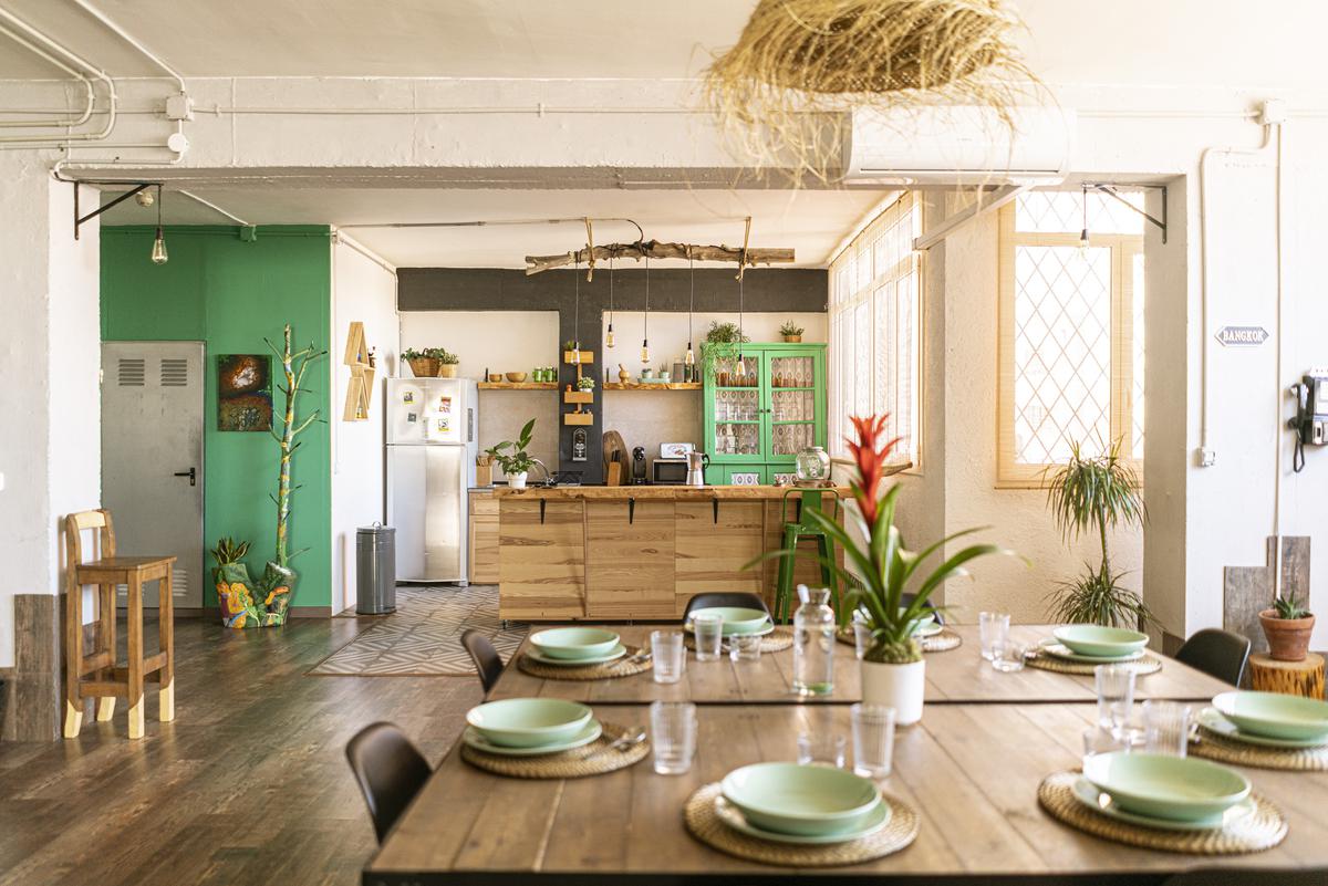Large Open Spaces of the Industrial Loft Setup
