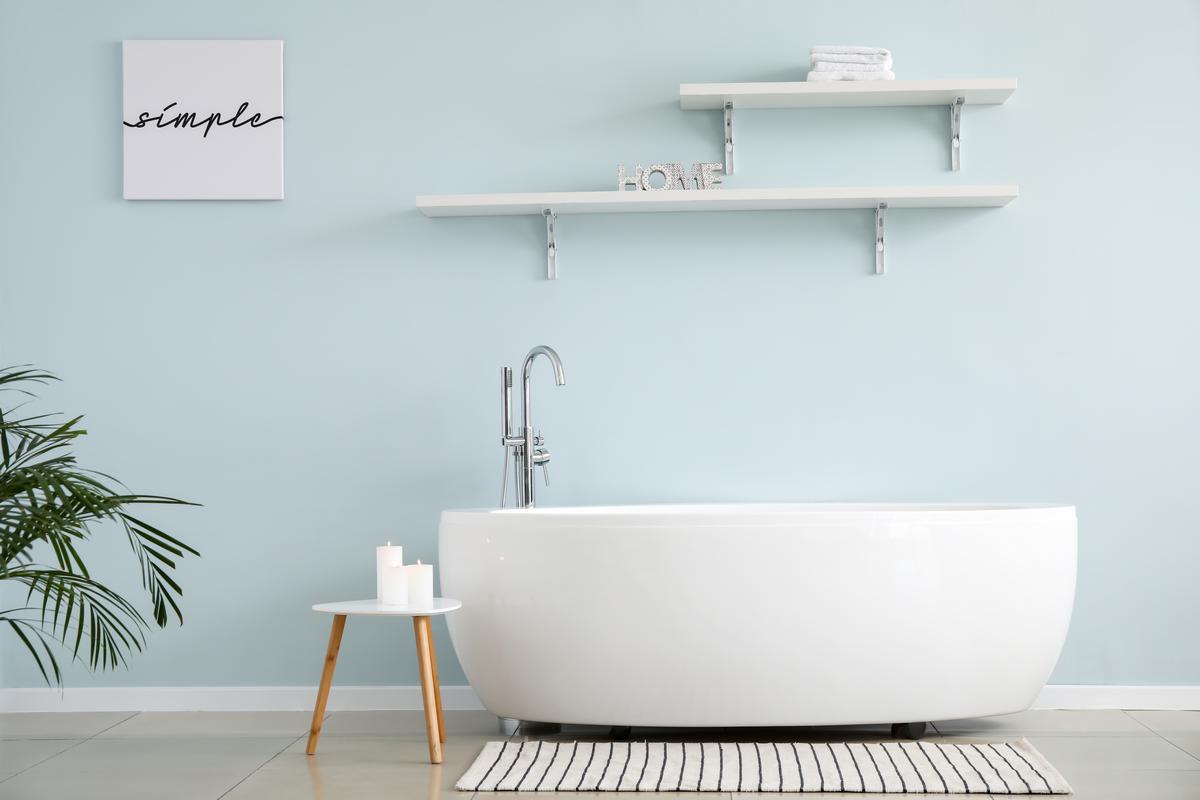 Make Your Bathroom Pop With a Fresh Coat of Paint