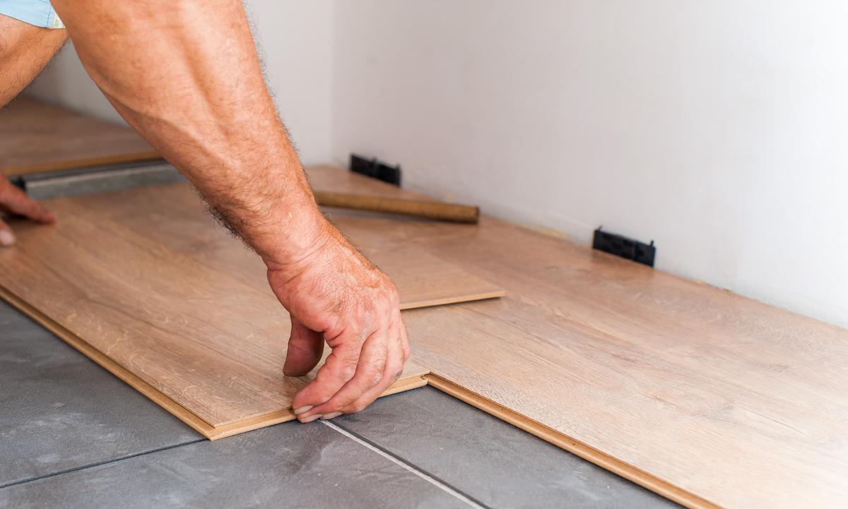 Make Your Life Easier and Start Laying Vinyl Planks from the Corner of the Room