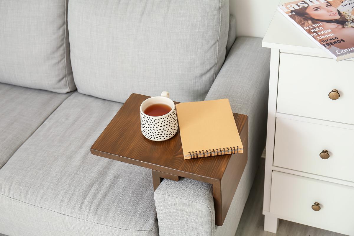 Maximizing Comfort With a Couch Arm Rest Table