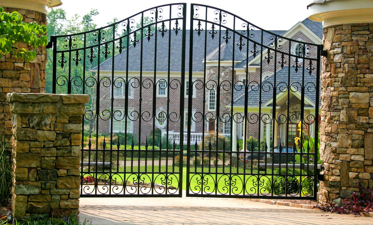 Nothing Says Classic More Than Cast-Iron Gates