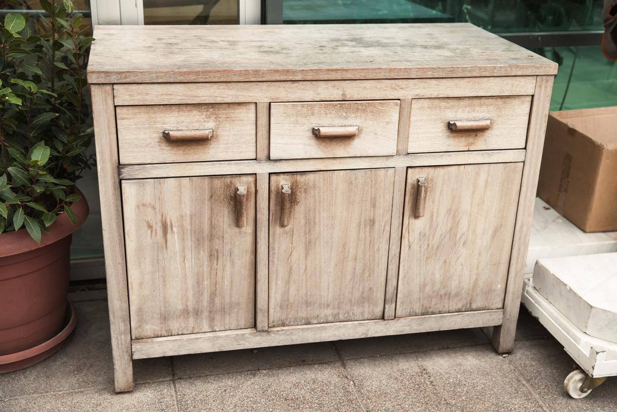 Old Furniture Just Needs a New Purpose, and Outdoor Storage Is a Job It Can Do Well