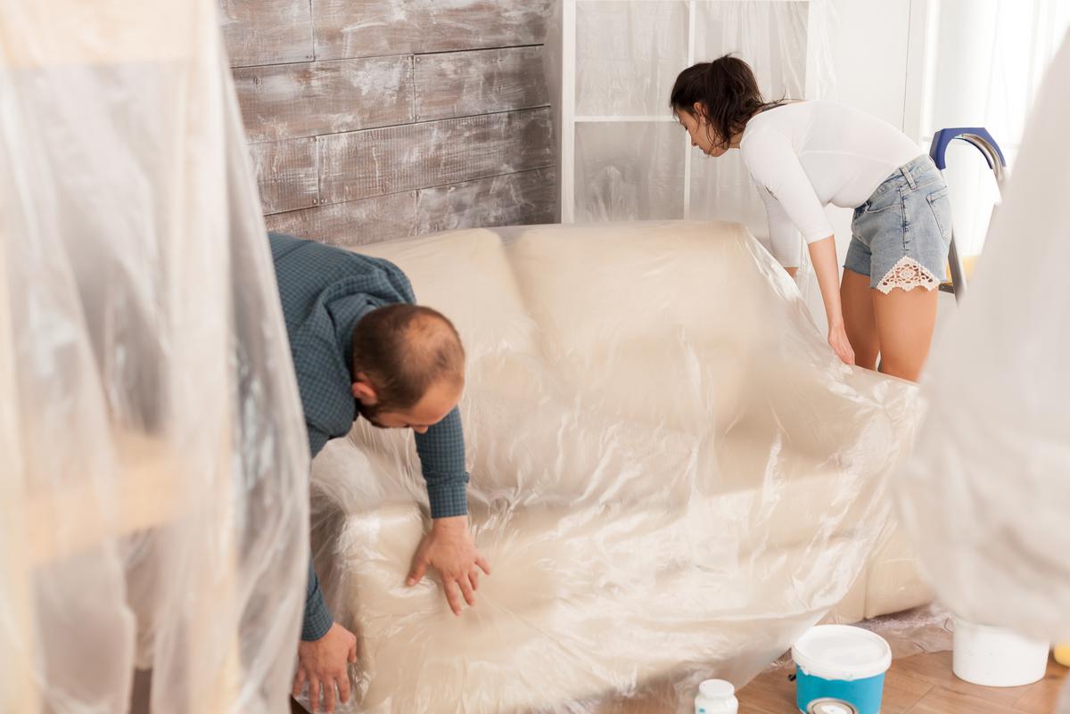 Prepare Your Room Before Removing the Popcorn Ceiling