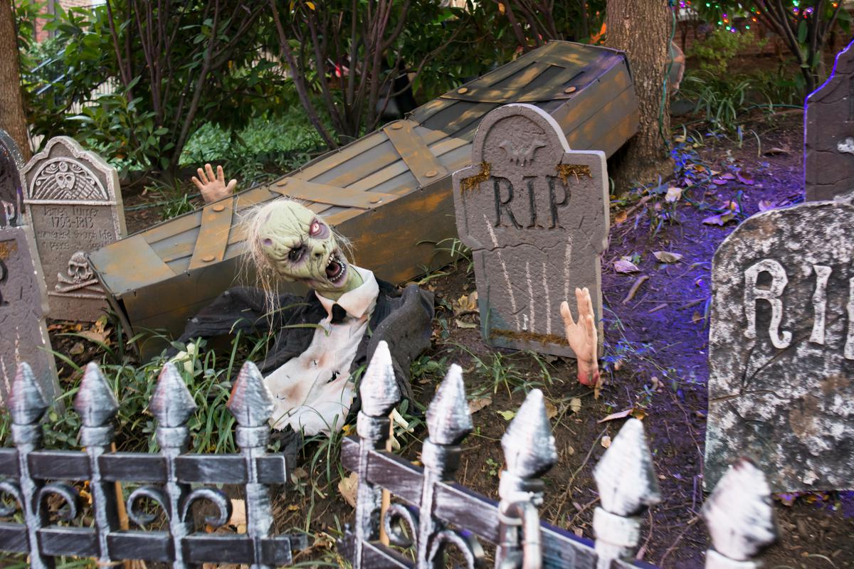 Realistic Decorations Are Staples of Halloween Decor