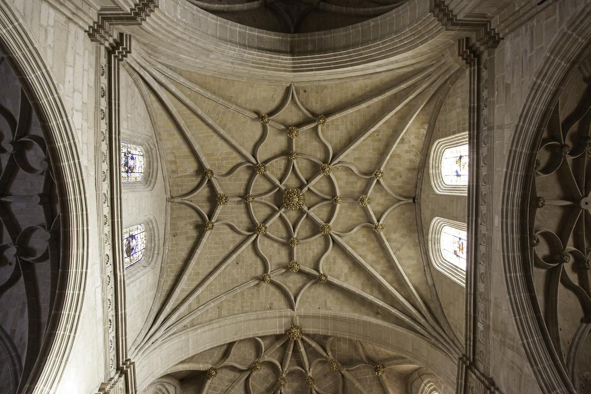 Ribbed Vaulting of Late-Romanesque Architecture Provided Not Only Beauty, but Structural Integrity As Well