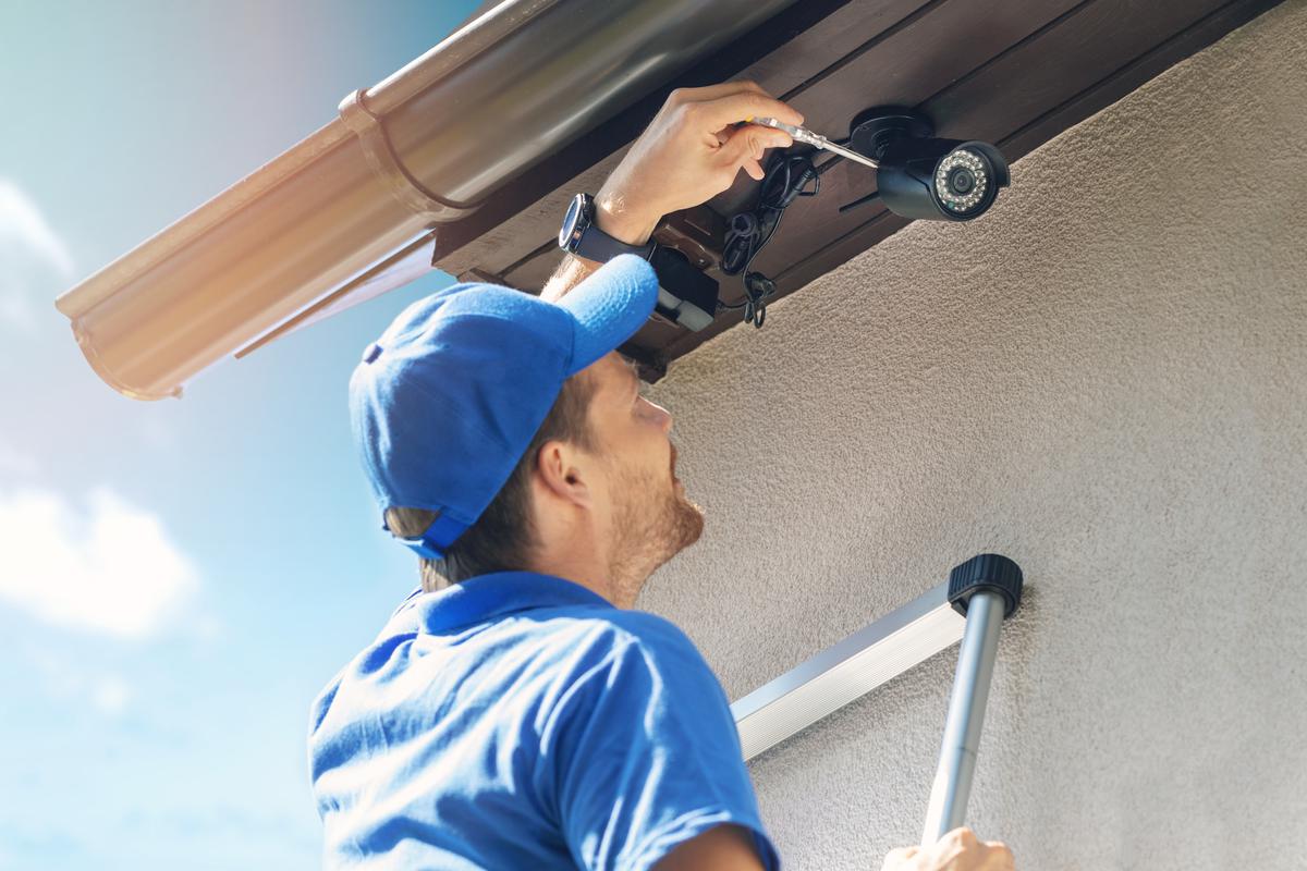 When in doubt, call the pros for a trouble-free home security camera installation you can count on.