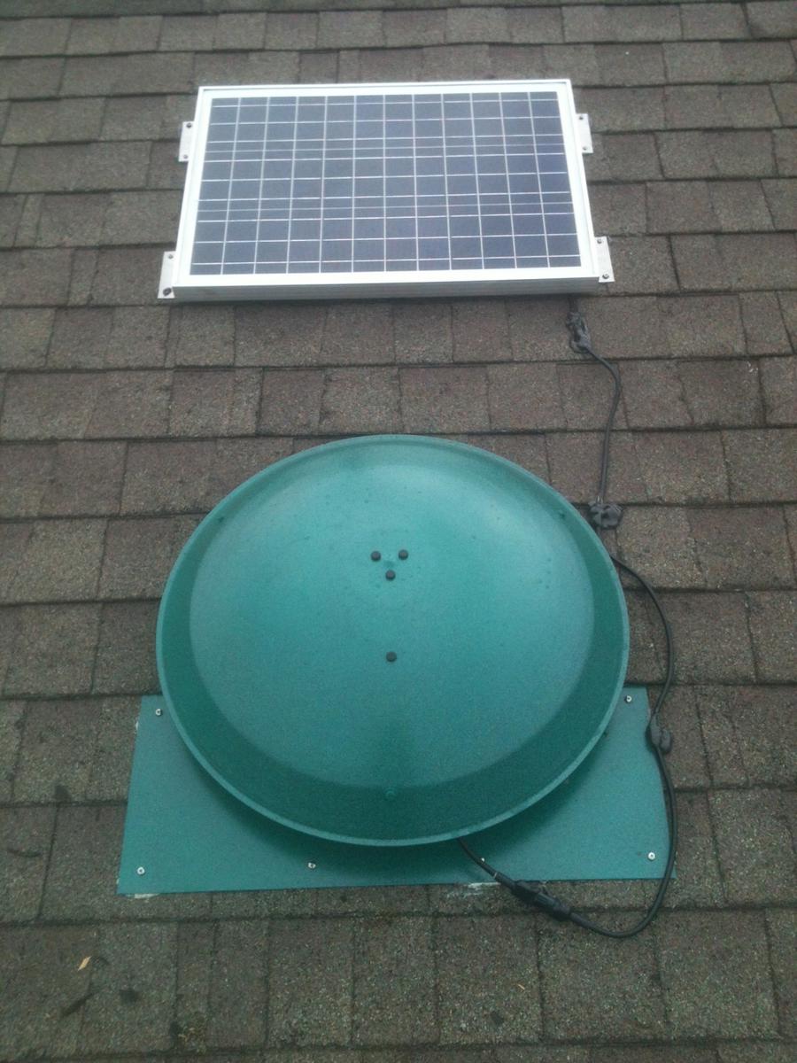 Solar-powered attic fans provide a cost-effective and sustainable way to circulate the air in your attic.