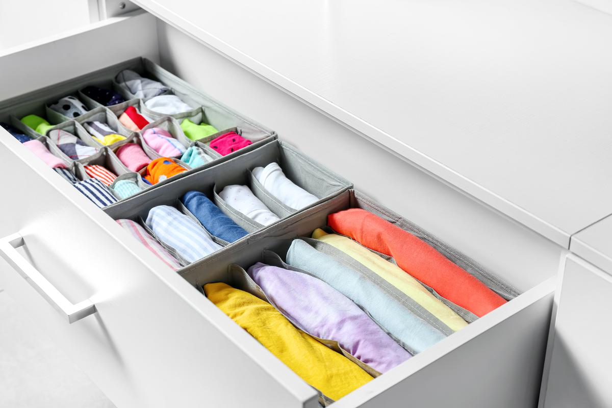 Store Small Items In Drawer Dividers