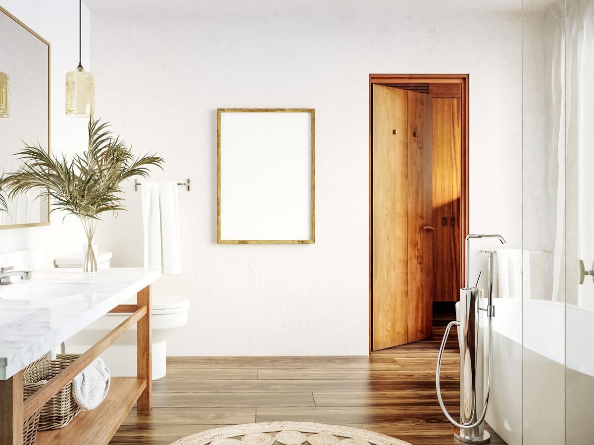 Subtle Decor and Interior Design Choices for a Chic Farmhouse Bathroom