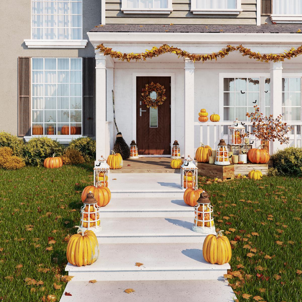 The Beauty of Colorful Fall Garlands